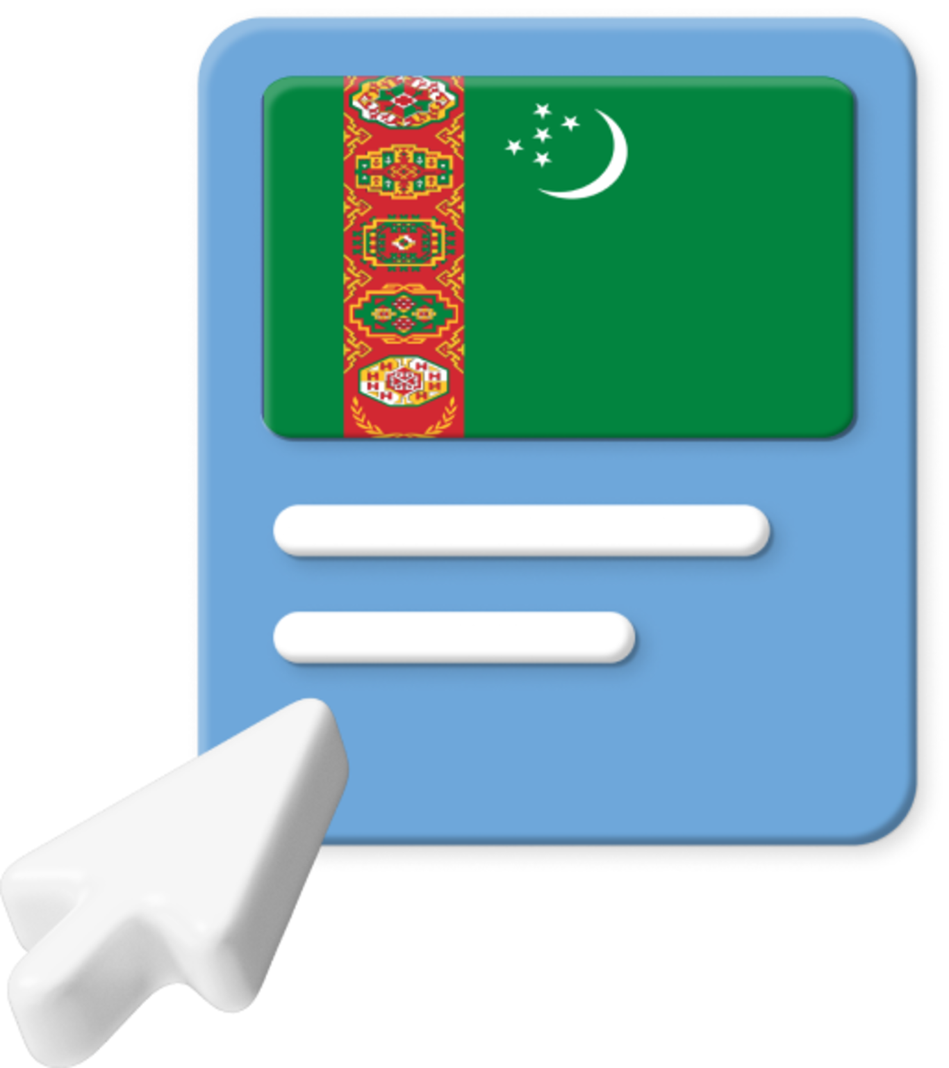 Turkmenistan flag