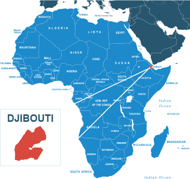 Parcel delivery to Djibouti