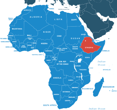 Parcel delivery to Ethiopia