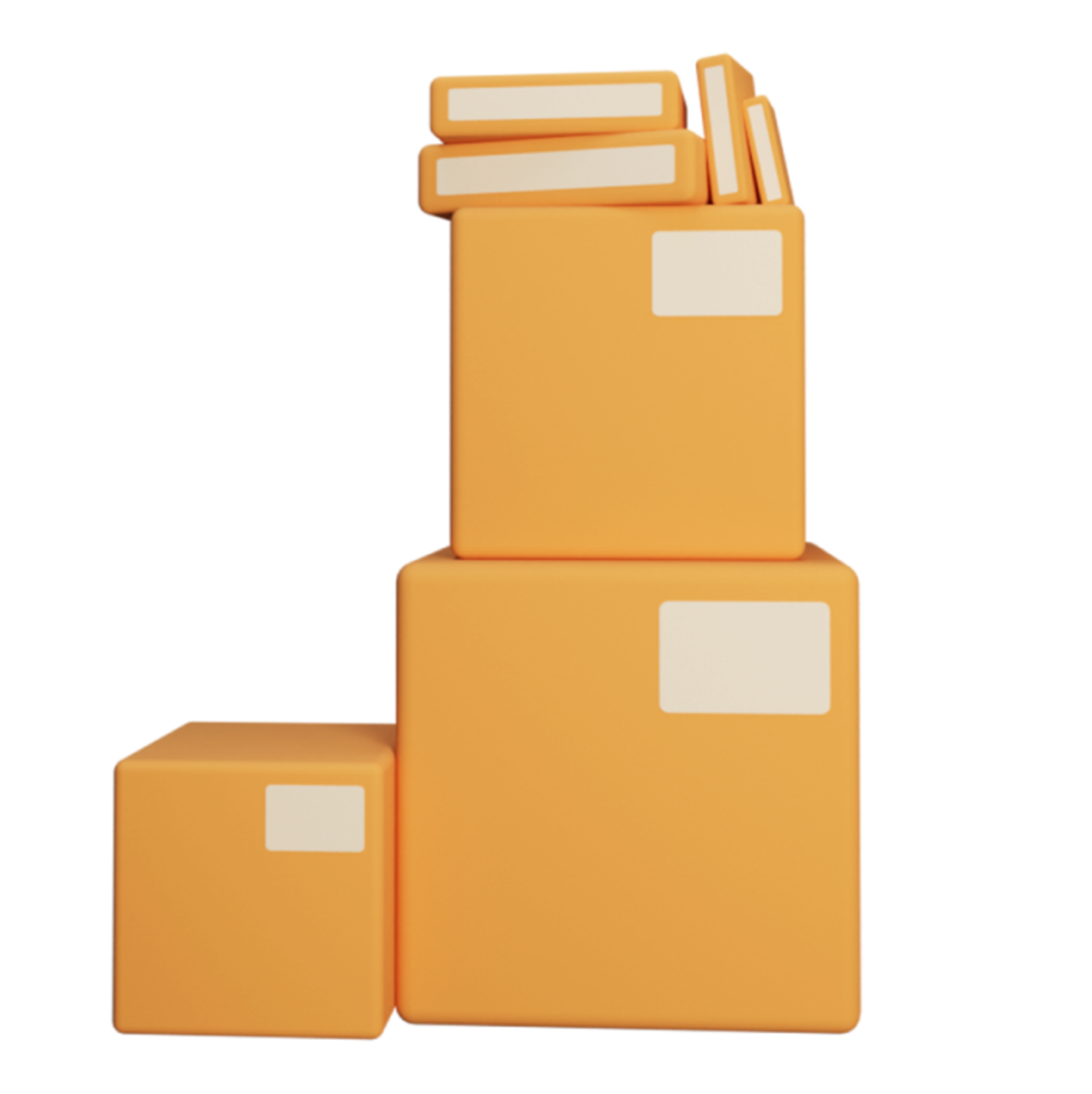 Multiple parcels graphic