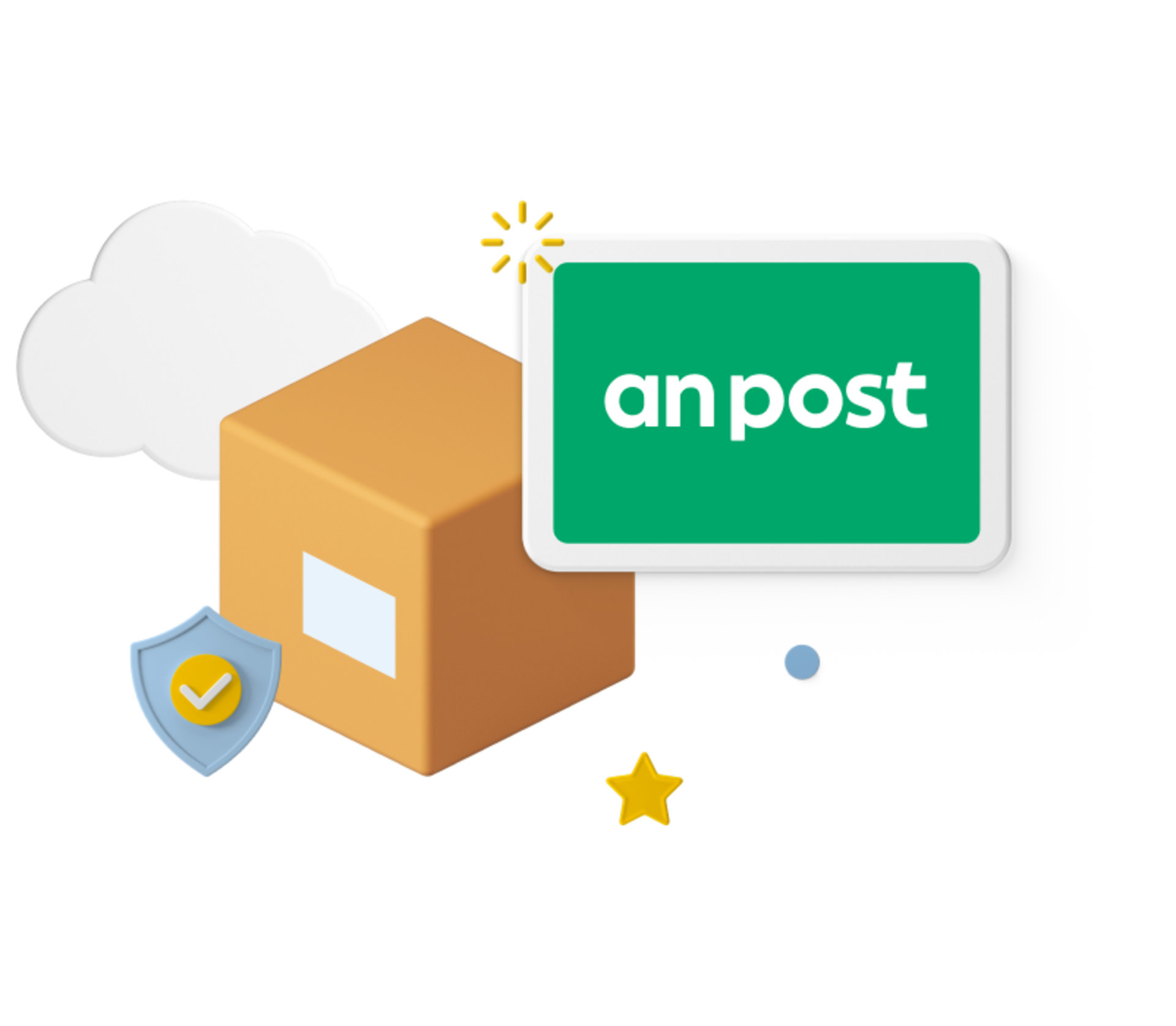 An post courier logo