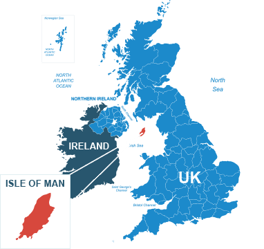 Parcel delivery to Isle of Man