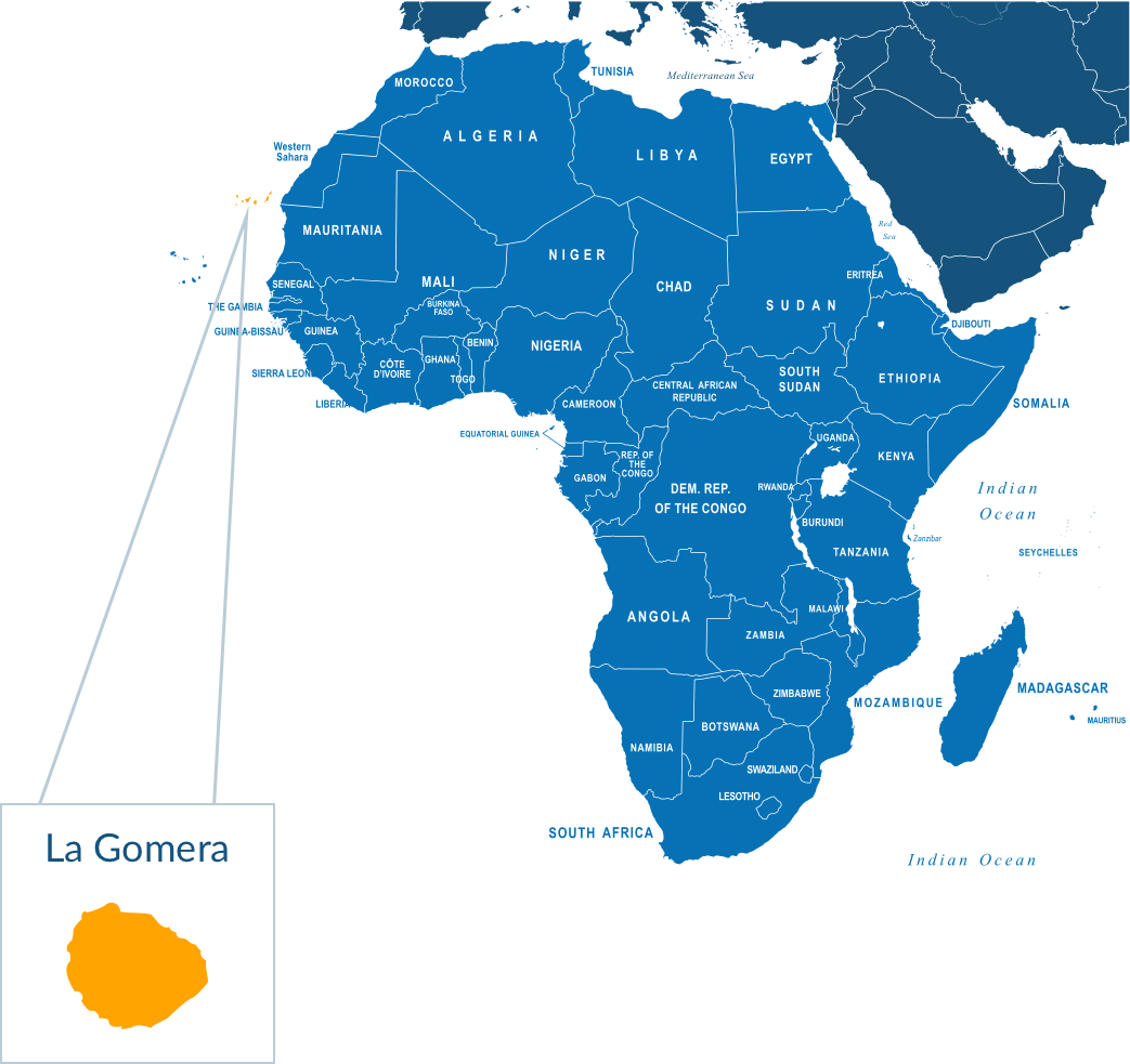 Parcel delivery to La Gomera