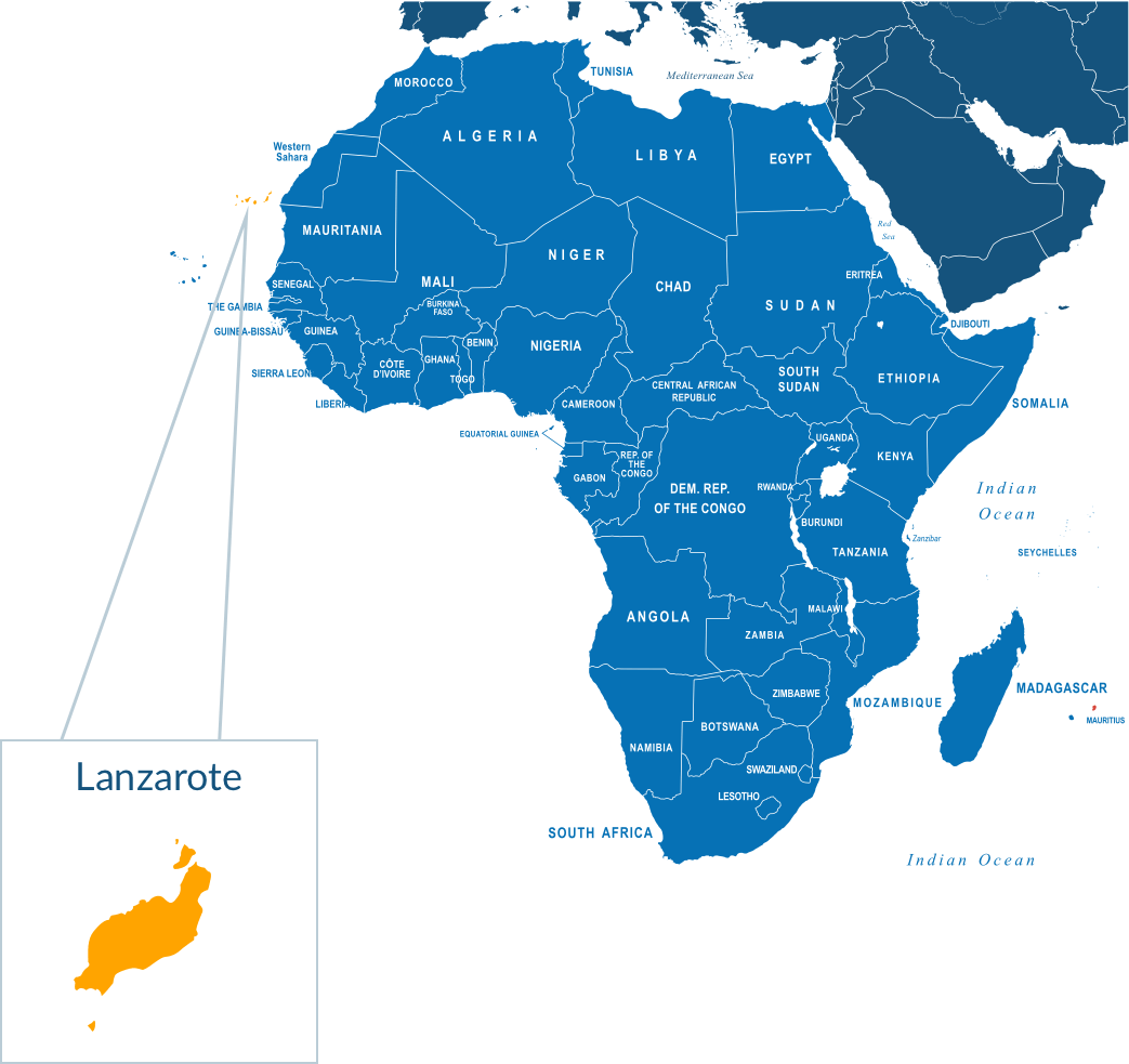 Parcel delivery to Lanzarote