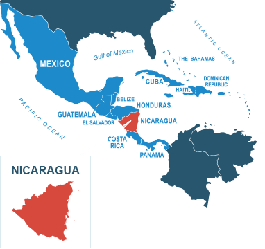 Parcel delivery to Nicaragua