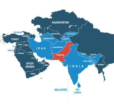 Parcel delivery to Pakistan