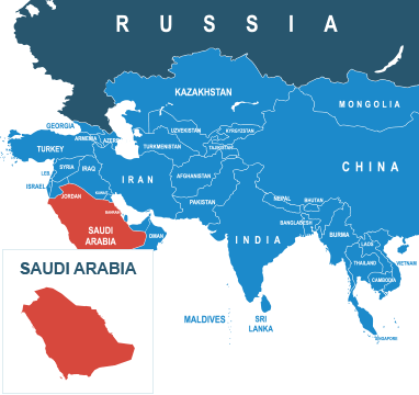Parcel delivery to Saudi Arabia