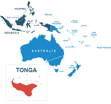 Parcel delivery to Tonga